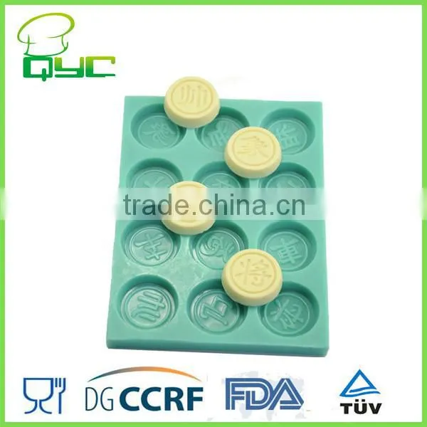 Snowman Non-stick Silicone Fondant Icing Mould photo-2