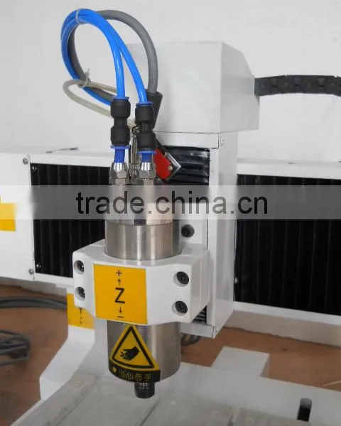 China 1.5KW Spindle Small PCB CNC Router Milling And Driling Machine With Linear Square Guide Rail ZK-3030 300*300mm photo-4