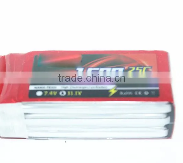 Lipo Battery Classical Series 3S 11.1V 1500mAh 25C Li-Polymer Battery for RC Airplanes photo-3