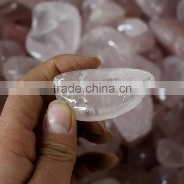 Bulk of Natural Rock Rose Crystal Macadam Stones photo-4