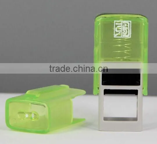 2015 New Years Various Candy Color Lovely Promotional Pocket Mini Name Rubber Stamp photo-2