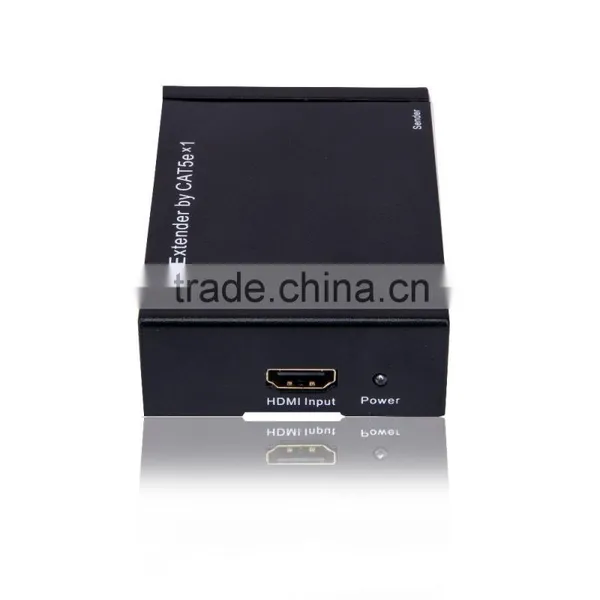 New Premium 1080p Extension Cable With HDMI Extender Adapter Over 1 Single UTP Cable Support 50M photo-2