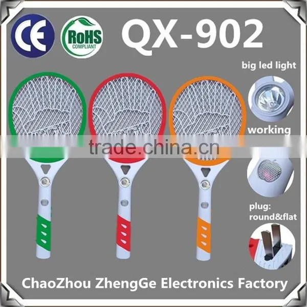 QX902-1 Mosquito Bat Bug Zapper With Apple Indicated Light on Handle photo-4
