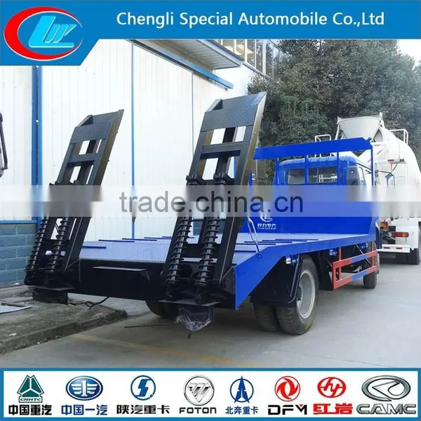 Famous Car Trucks Forland Flatbed Car Carrier Lorry 5 Ton Car Carrier Double Ladder Flatbed Lorry Transport Carrier Car Trucks photo-3