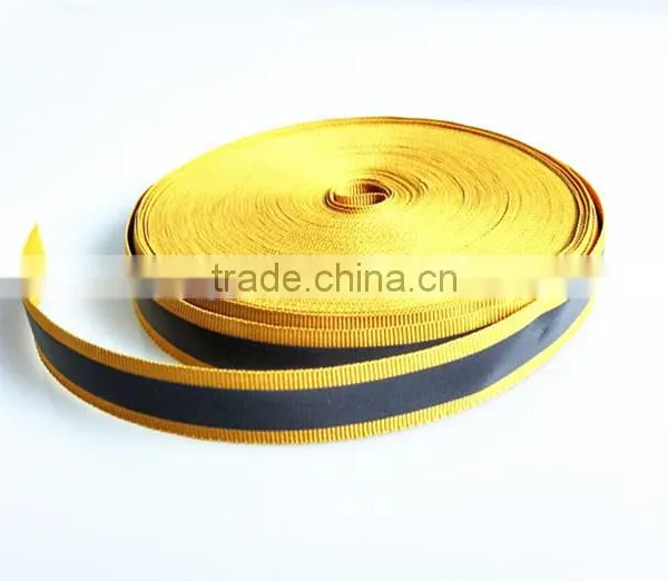 Custom Nylon PP Webbing With Reflective Stripe,reflective Stripe PP Tape