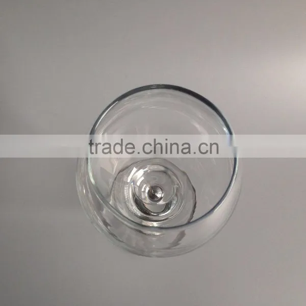 Manufacture Crystal Diamond Filled Inside Stem Red Wine Glasses Cup for Wine R-3045 photo-2