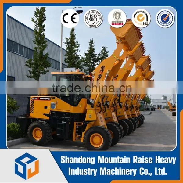 Articulated Mini Front Wheel Loader With 3 Types Engine Available