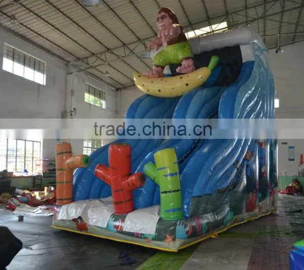 SUNJOY 2016 High Quality Inflatable Playground Slide Inflatable Super Slide for Sale photo-3