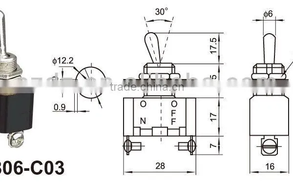 Machinery Toggle Switch,spring Return Toggle Switch,medium Toggle Switch photo-3