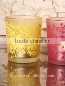 Christmas Wedding Favors Home Decoration Printed Candle Holder photo-6