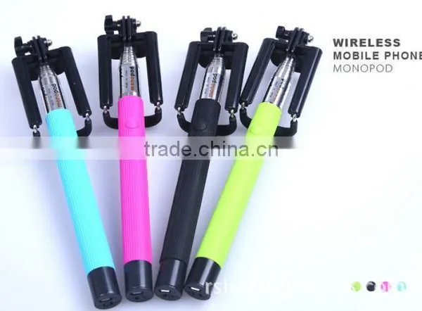 Selfie Stick With Build-in Bluetooth Shutter Button for Using in Various Situation photo-2