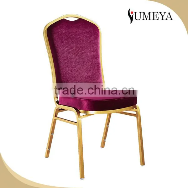 Hotel Furniture Good Quality Steel Stacking Banquet Chair Reasonable Price photo-2