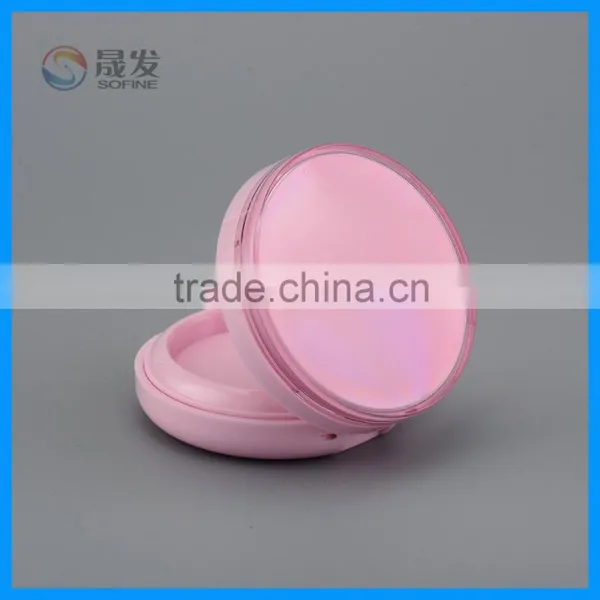 Round Empty Compact Powder Case photo-3