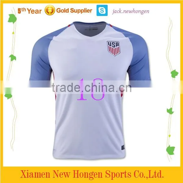 White Color Soccer Jersey Soccer Uniform photo-4
