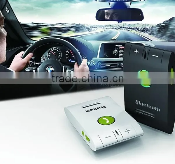 New Wireless Aux Usb Bluetooth Car Kit V4.0 Handsfree DSP Technology photo-3