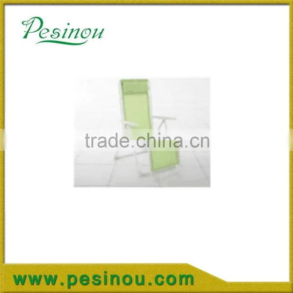 Green Textiline Stainless Steel Chair Garden Furniture