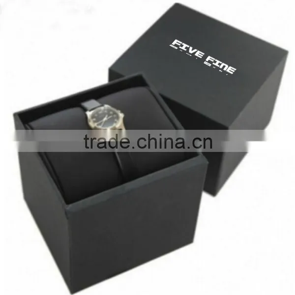 2016 Black Paper Watch Box With Pillow Wholesale photo-4