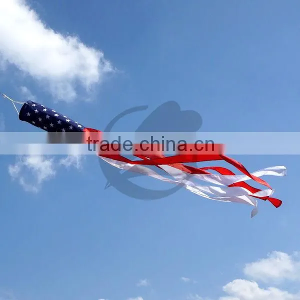 100% Polyester Differen Sizes USA Windsock photo-4