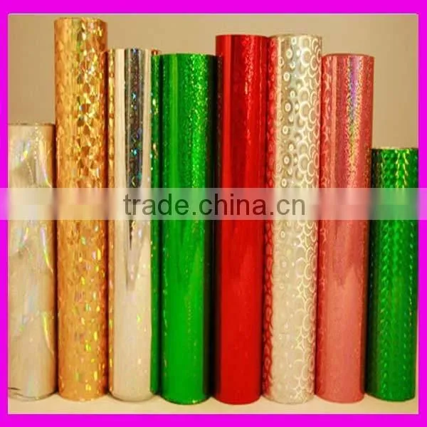 Transparent Fashion BOPP Holographic Thermal Laminating Film/BOPP FILM/Hot Lamination Film photo-3