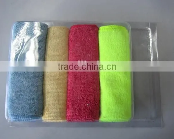 4PC MICROFIBRE CLOTH SET