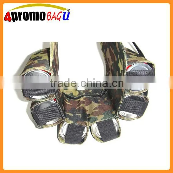 Portable 6 Bottles Beer Soda Can Soft Drink Belt photo-3