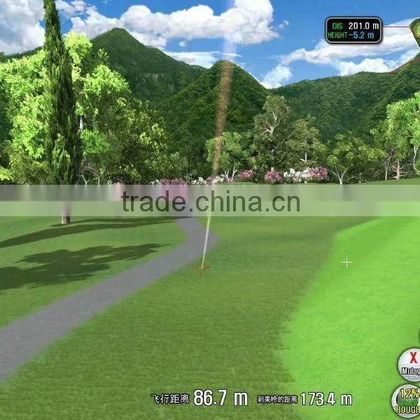 3D Indoor Golf Simulator