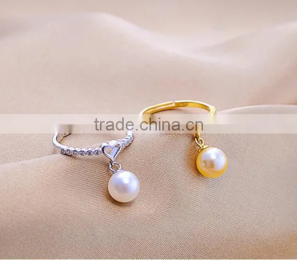 Elegant South Sea Pearl Rings for Mother's Day Jewelry Factory Wholesale photo-3
