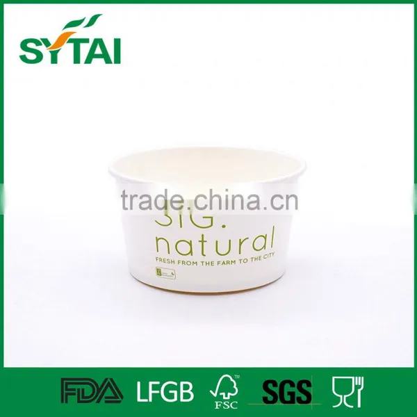 Customized Exquisite Disposable Various Style Paper Salad Bowl for Fruits and Vegetables