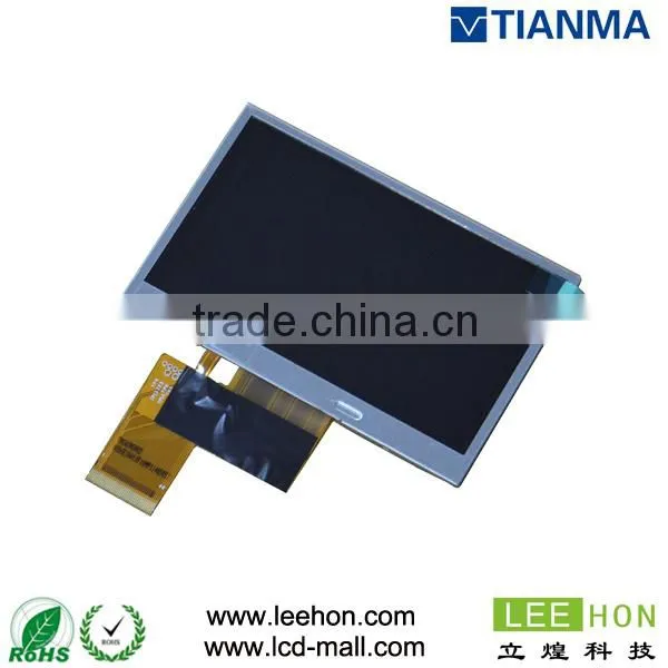 Wide Screen Tianma 4.3 Inch Wide Temperature Lcd Module TM043NDH02