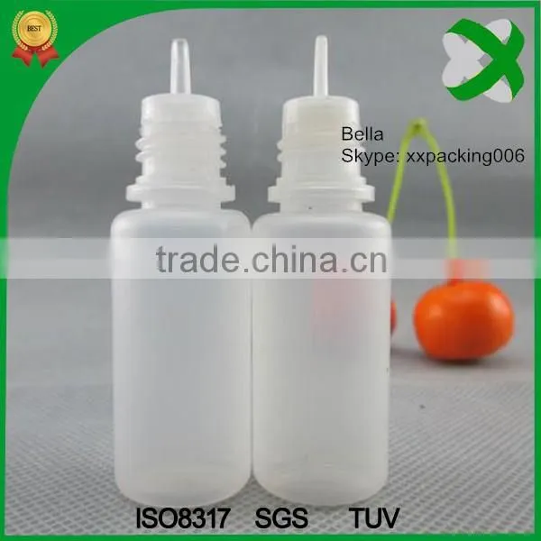Trade Assurance Supplier 10 ml Plastic Squeeze Dropper Bottles for E-cig Liquid