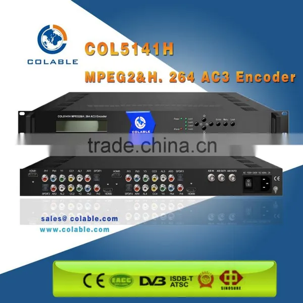 COL5141E 4*CVBS/AV Encoder Mpeg-2&h 264 Video Encoder Hardware photo-2