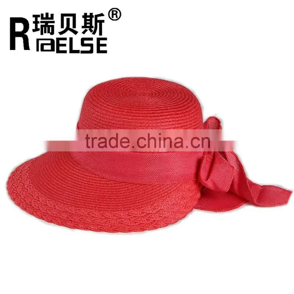 Cheap Wholesale Ladies Sun Visor Hat Paper Straw Hat