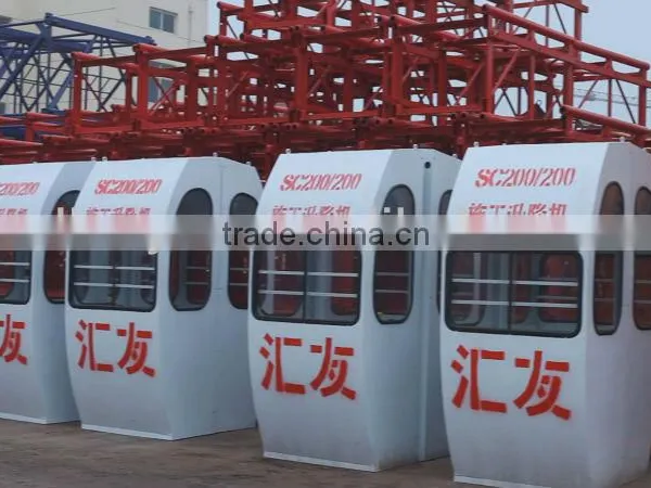SC200/200 Double Cages Construction Material Hoist,construction Lifting Equipment Hoisting photo-4