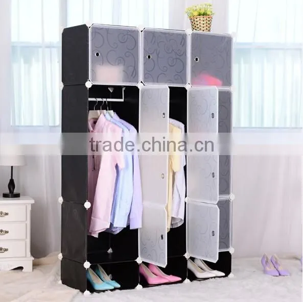 DIY Cupboard Bedroom Almirah Designs India Open Plastic Cupboard Wardrobe photo-4