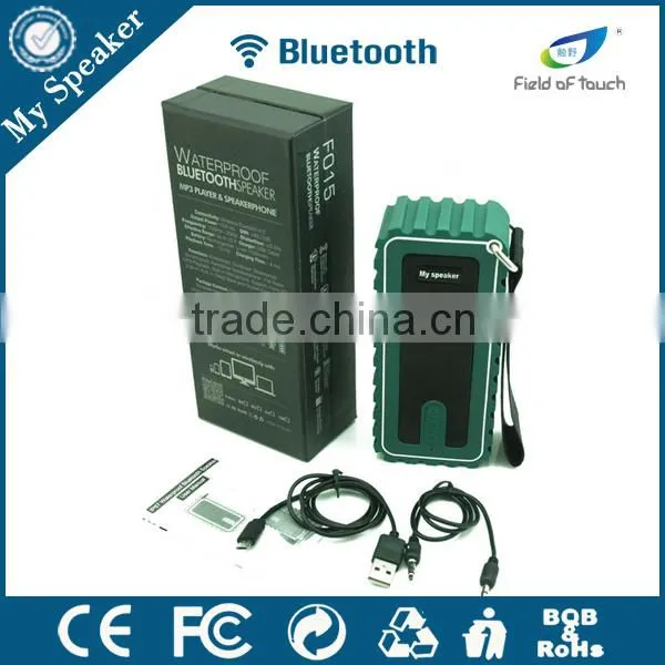 F015 Model Army Green Color 10w Shockproof Bluetooth Speaker photo-5