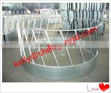 Cheap Round Bale Hay Feeder With Loop Top for Cattle Horse photo-3
