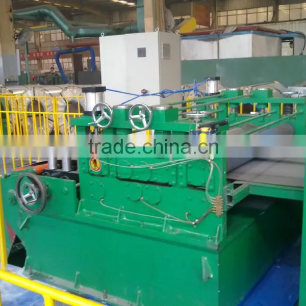 Plate Decoiling Flattening Shearing Machine photo-3