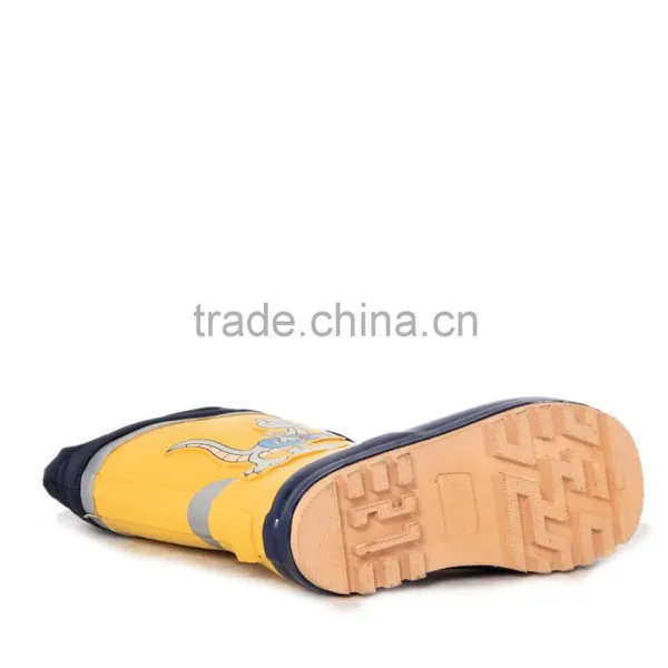 Wholesale Crocodile Pattern Waterproof Rubber Rain Boots for Kids photo-5