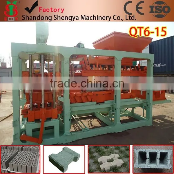 QT6-15 Concrete Block Production Line photo-3