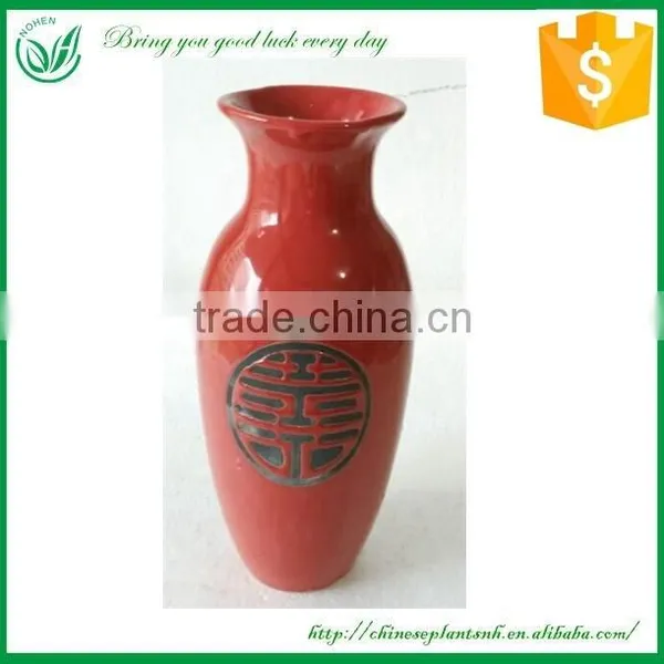 Sprial or Straight Lucky Bamboo Ceramic Flower Pot photo-2
