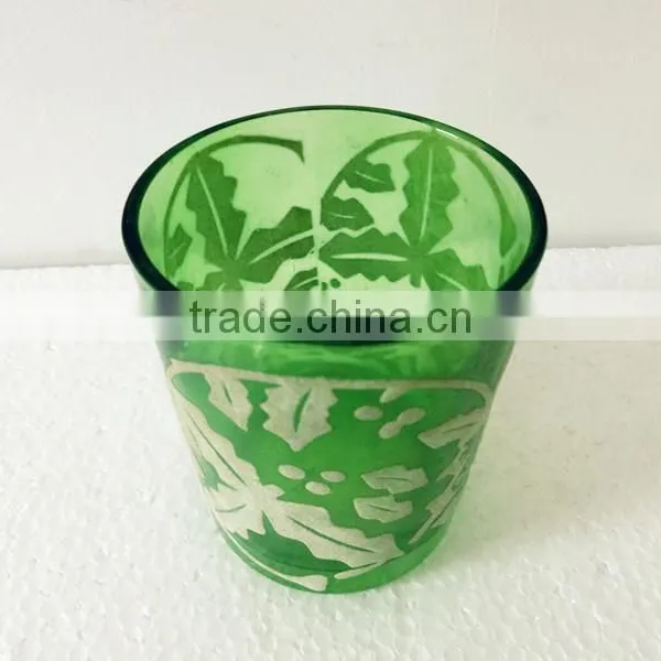200ml Fancy Glass Candle Empty Cup photo-2