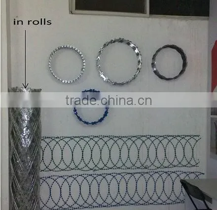 Concertina Razor Barbed Wire BTO-22/low Price Concertina Razor Barbed Wire/Galvanized Razor Barbed Wire(Anping Factory) photo-2