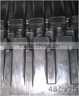 Rubber Track 450x71x86 FOR X442/ZX75 450X71X80 FOR X445 photo-2