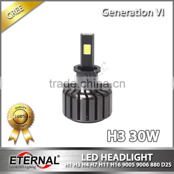 120W/pair Universal Size LED Headlight Kit H1 H3 H4 H7 H11 H13 9005 9006 880 D2S Offroad Car Automotive Motorcycle Led Bulb Kit photo-6