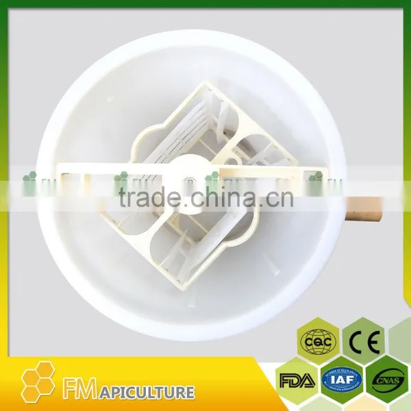 2 Frames Manual Honey Extractor; Plastic Honey Extractor ;