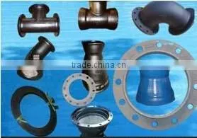 Iron Casting Tee With Loose Flange DN80 photo-3