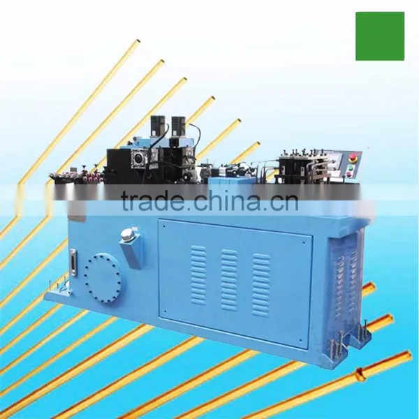 Copper Capillary Tube Cut to Length Machine With End Swaging and Beading. photo-2