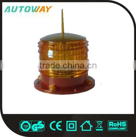 Hotsale Energy Saving Led Yellow Solar Flashing Warning Light photo-1