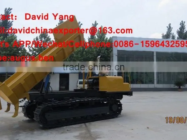 6 Tons Crawler Dumper Tracked Carrier for Sale photo-2