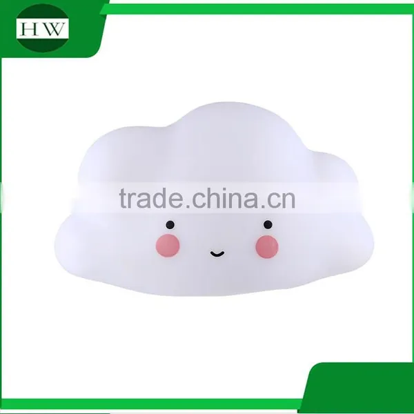 Christmas Gift Childrens Baby Kids Bedroom Nursery Mini Decor Decorative Cloud Shape LED Night Light Lamp photo-4